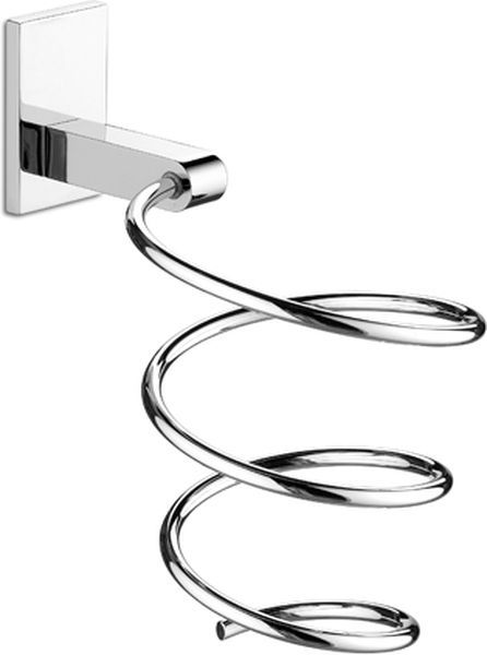 Gedy, держатель для фена с прямоугольным держателем, цвет хром