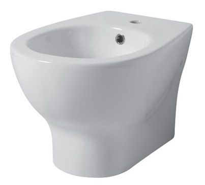 Disegno ceramica Touch1, подвесное биде, c крепежом, 52x36,3 см, цвет белый глянцевый