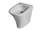 Neroceramica Amica, биде напольное 56х36,5, цвет белый