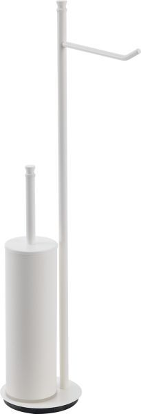 Stil Haus Hashi, стойка h63 см: бумагодержатель/ерш металлический, цвет белый матовый