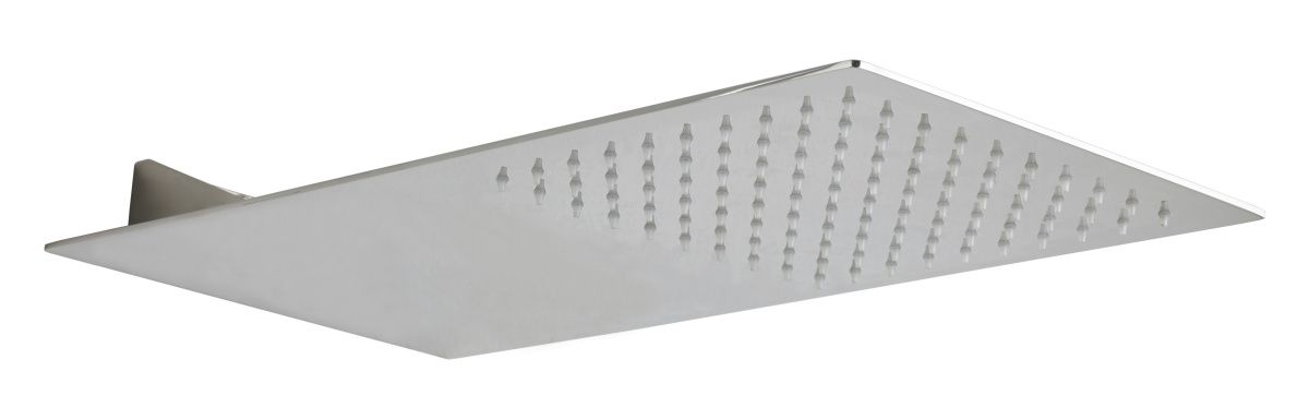 AQG, консольная душевая головка FLOWС1 50x25 см, 1 режим: дождь, цвет хром