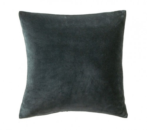 Подушка декоративная 45х45 вельвет Pacha Granit