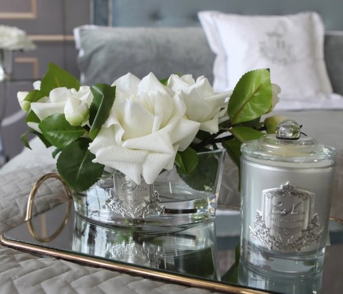 Парфюм Букет Luxury Oval French Ivory White Roses LOV01