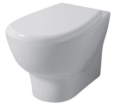 Disegno ceramica Touch1, подвесной унитаз, c крепежом, 52x36,3 см, цвет белый глянцевый