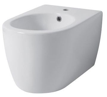 Disegno ceramica Skip, подвесное биде, c крепежом, 50x37 см, цвет черный глянцевый