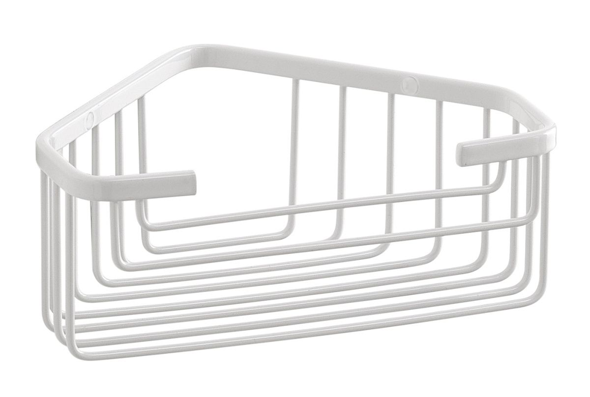 Gedy, решётка угловая 1-уровневая (20х15,1хh8), цвет белый