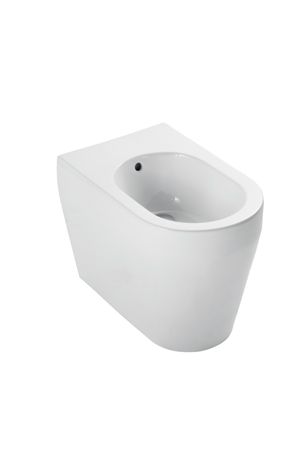 Neroceramica Genesi, биде напольное 55х35, цвет белый