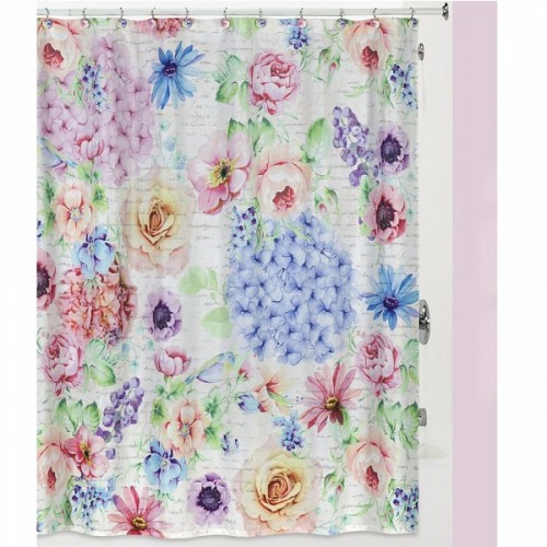 Элитная шторка для ванной Flora Bella