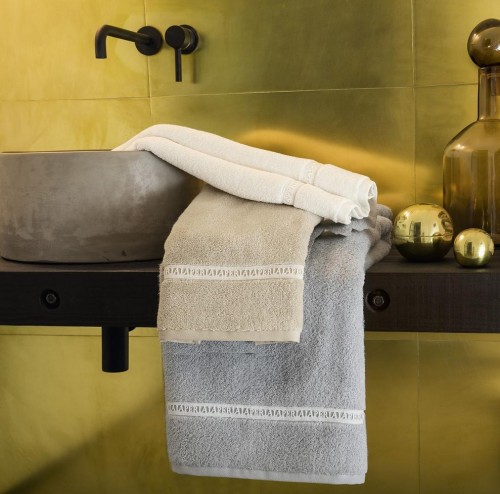 Комплект полотенец Macrame серый