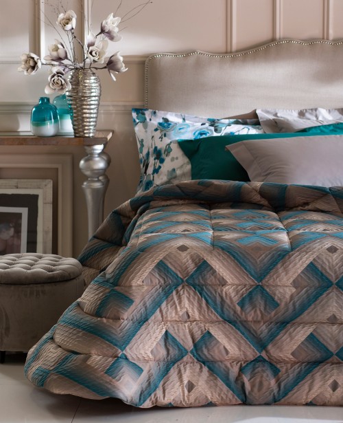 Элитное толстое стеганное покрывало Tribeca