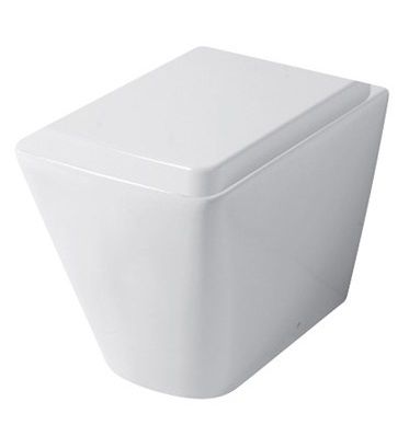 Disegno сeramica Touch3, комплект напольного унитаза (выход в стену) с быстросъемным сиденьем микролифт, цвет белый глянцевый