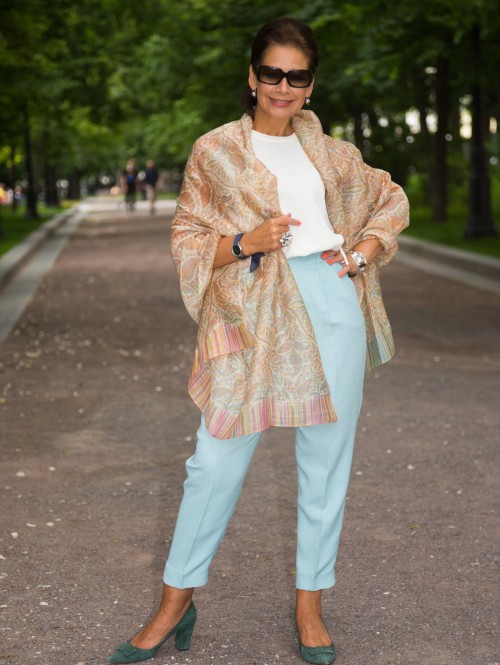 Шаль из шерсти и шелка Juliette BEIGE 90х190