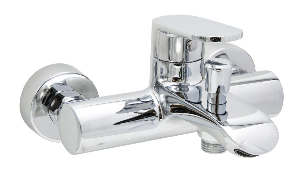 AQG Beta, однорычажный смеситель для ванны без набора для душа, цвет хром