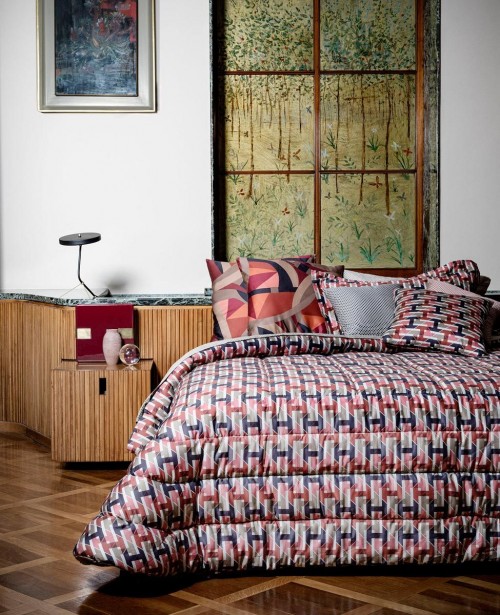 Элитное толстое покрывало Bel air 10 terracotta