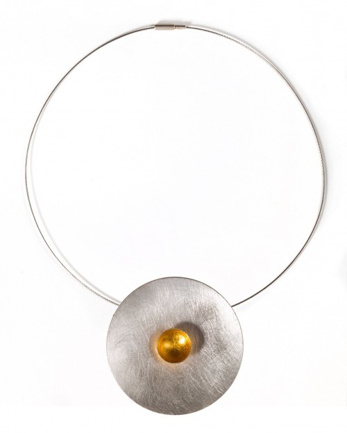 Колье с кулоном брошь ZA127