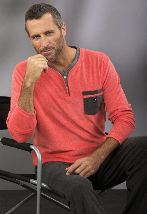 Пижама мужская Coral Grey