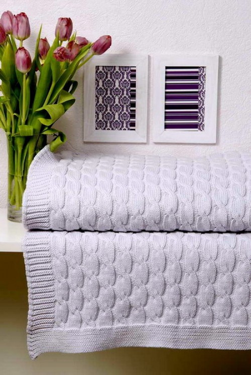 Плед Imperio 22 лаванда