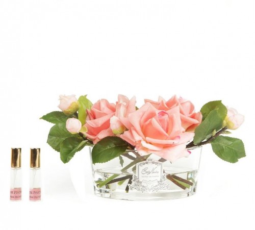 Парфюм Букет Luxury Oval French white peach Roses LOV05