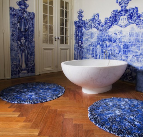 Элитный круглый коврик Galli