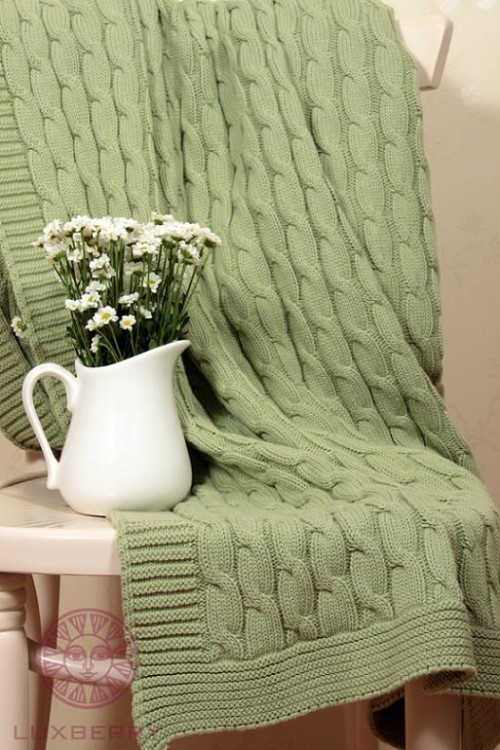 Плед Imperio 22 мятный