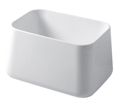 Disegno ceramica Catino, накладная прямоугольная раковина 60х42хh35 см, цвет белый глянцевый