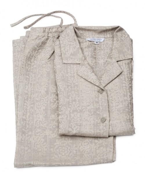 Элитная пижама из льна Leitner