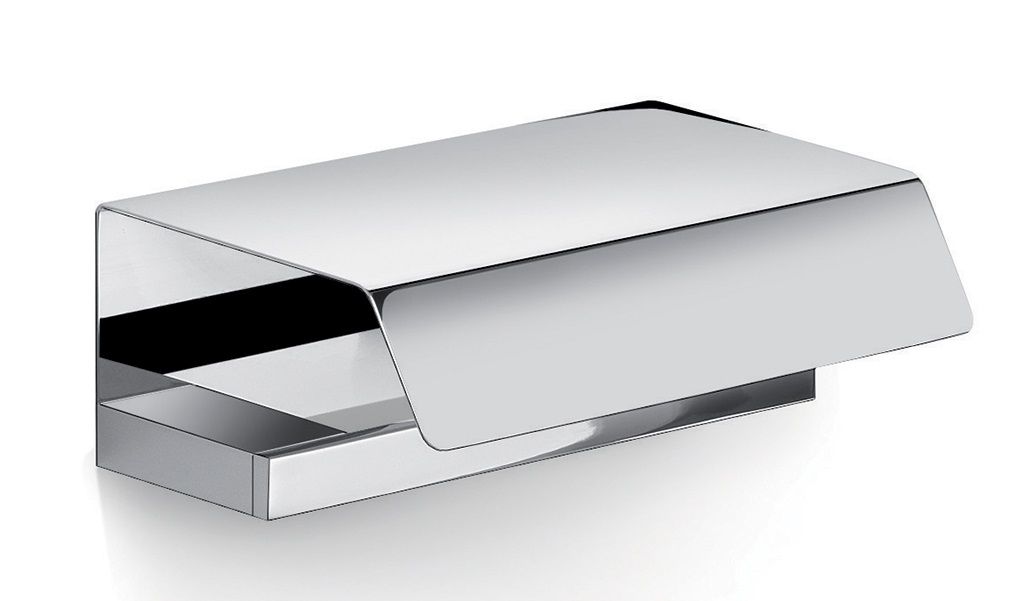 Gedy Lanzarote, бумагодержатель с крышкой, цвет хром